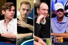 Fedor Holz, Justin Bonomo, Erik Seidel, and Bill Klein