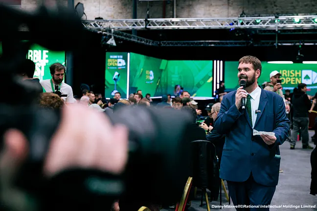 Shawn Lytle Tournament Director announces all players are in the money