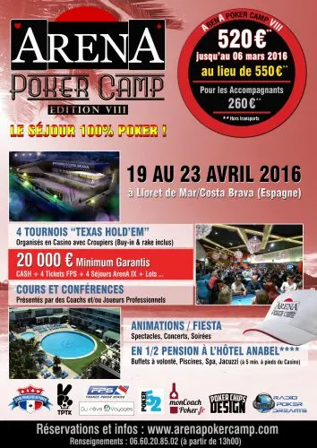 Arena Poker Camp