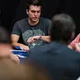 Doug Polk notes the time of his entrance after being on the alternate list