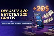 WPT Global lança bônus de US$ 20 para novos depósitos via Luxon Pay; entenda