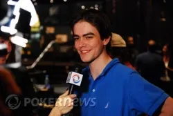 Obst taking time out with PokerNews TV