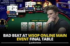 WSOP Online Main Event Bad Beat
