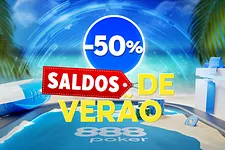 Saldos de Verão na 888poker