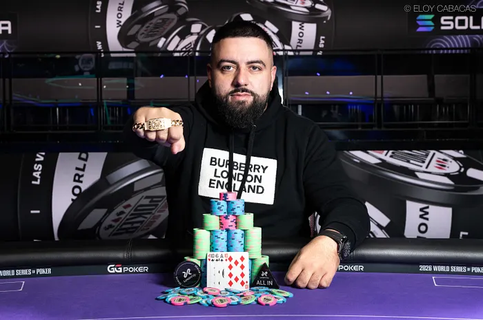Daniel Aharoni Thought He Was Out, Then Won $861,287 in the WSOP Big O