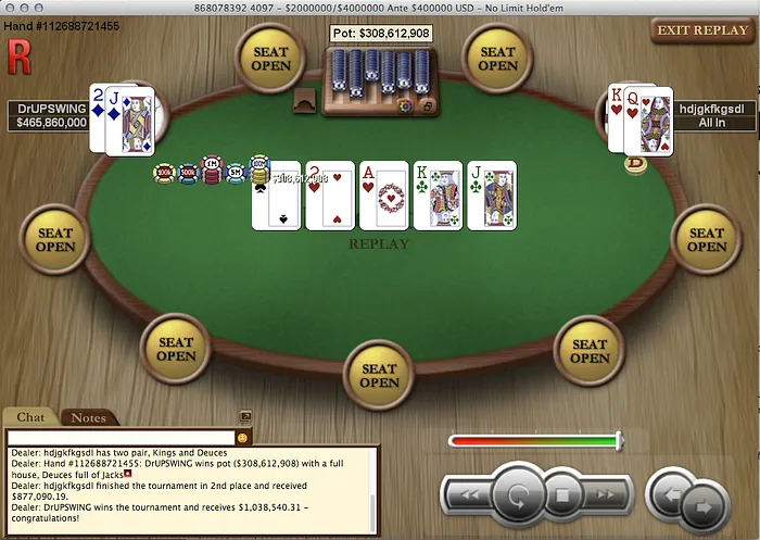 DrUPSWING Vence Sunday Million 8º Aniversário (,038,540.31) 102