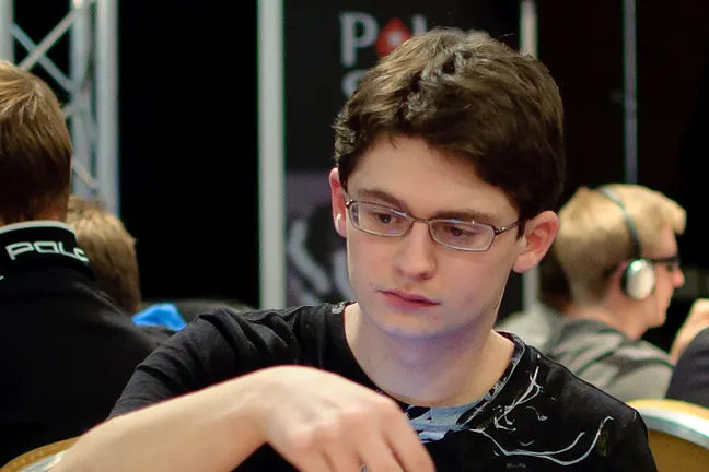 David Vamplew - chip leader!