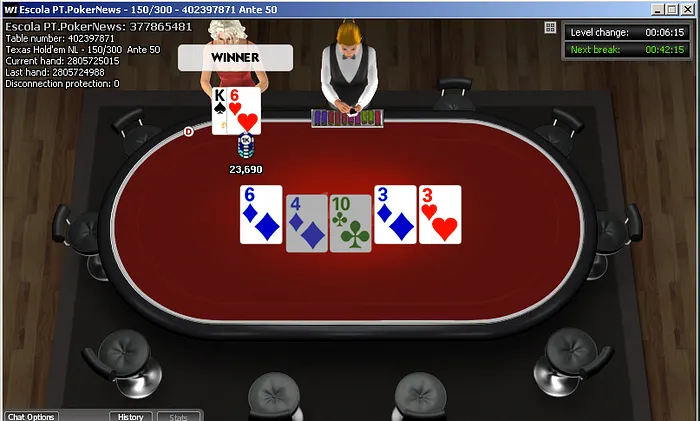 "HugoRSFWinner" Ganha 5ª Etapa da Liga PT.PokerNews 101