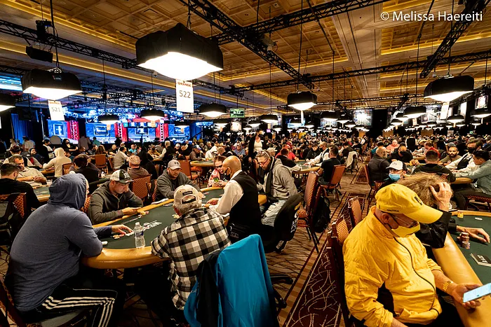 WSOP 2021 amazon room wide and main stage