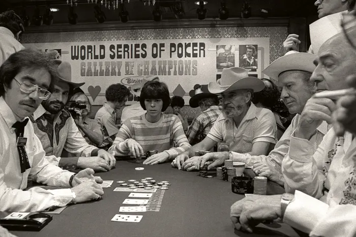 A famous poker photo from Ulvis Alberts