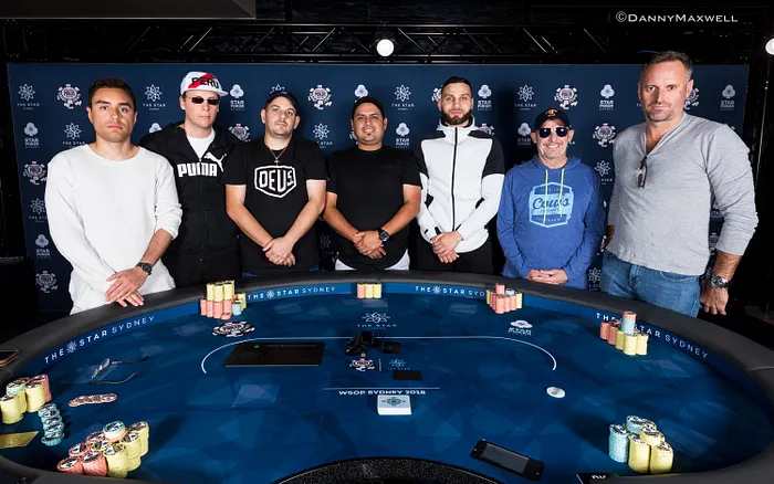 2018 WSOP International Circuit The Star Sydney $1,320 6-Max Final Table