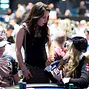 Liv Boeree catching up with Vanessa Rousso
