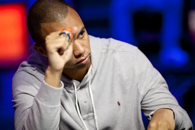 Phil Ivey cannot believe his luck