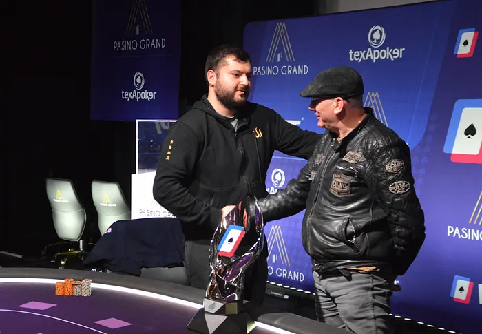 Yakiv Syzghanov et Laurent Michot