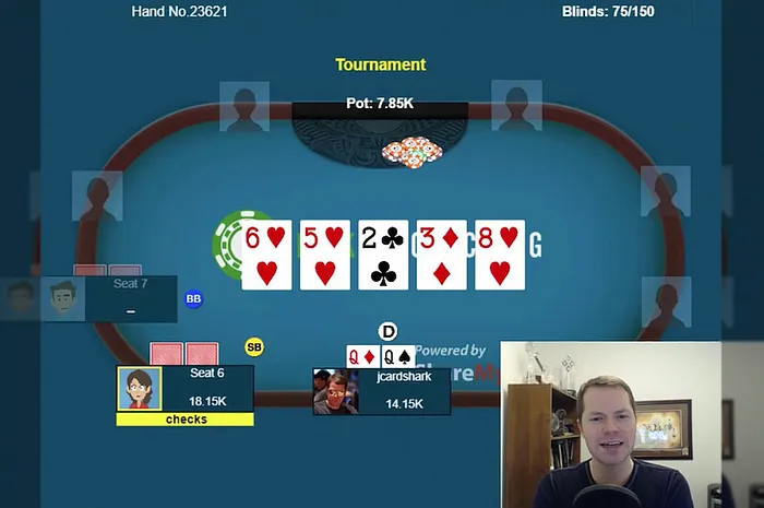 Slow Playing Pocket Queens on a Scary Board