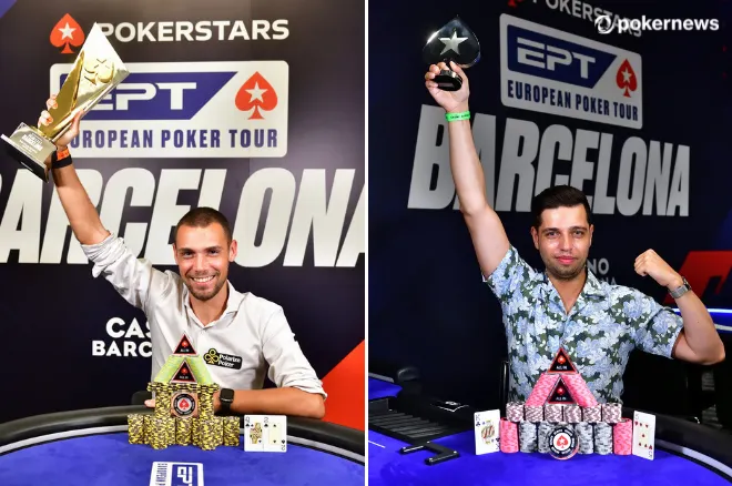 Rui Ferreira e Hugo Soares campeões no EPT Barcelona 2022