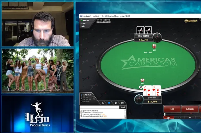 Twitch : Dan Bilzerian joue en direct... et perd un pot à 20.000$ 0001