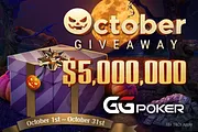 GGPoker Giving Away $5 Million in October! How Much Will You Win?