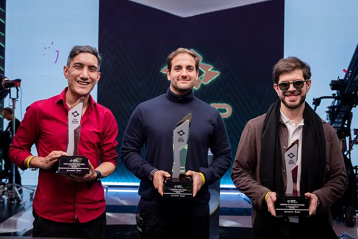 Ivan Luca, João Simão e Thiago Macedo 