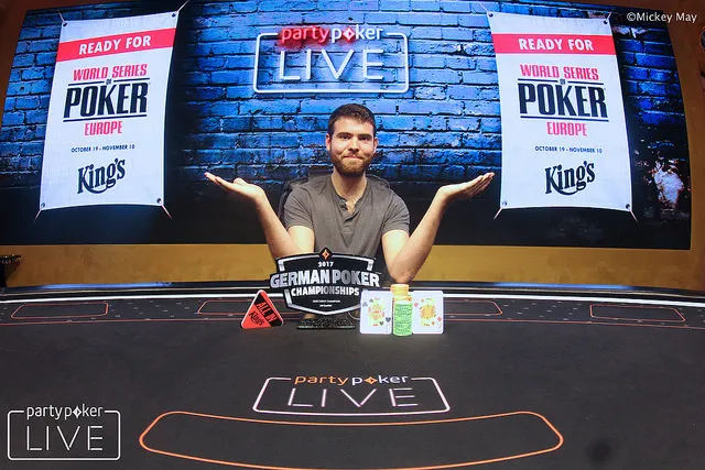 Jack Sinclair vence a Tony G en el High Roller del German Poker Championship 101