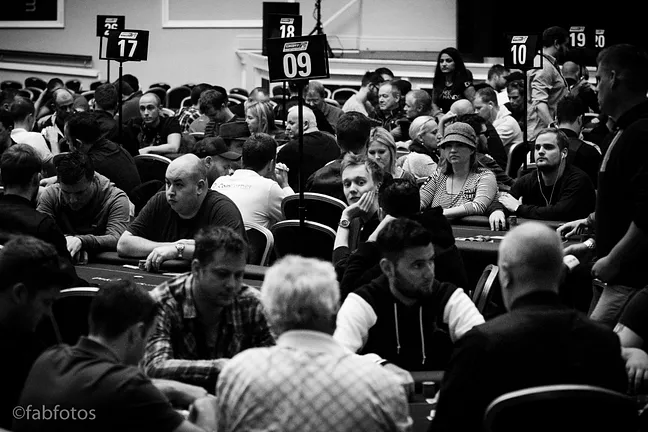 Crowded Tournament Room