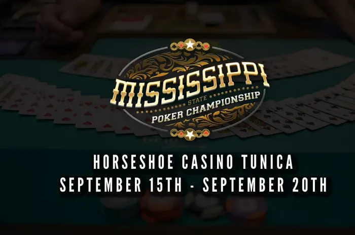 RGPS Mississippi Poker Championship in Tunica Starts September 15