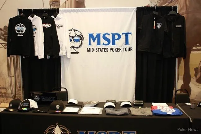 MSPT booth at Running Aces Harness Park