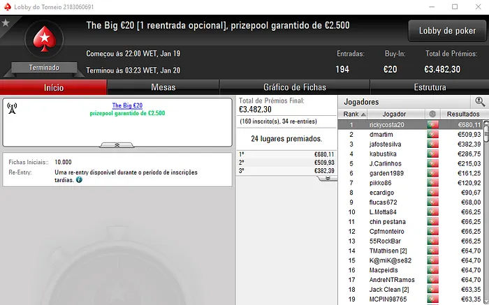 prozongo e trekotreko Conquistam The Hot BigStack Turbo e The Big €100 103