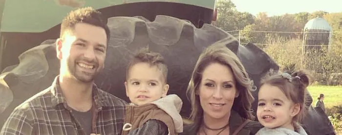 Daniel Lupo and his family.