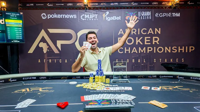 Mattia Festa wins the 2026 APC Tanzania $3,000 High Roller