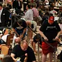 The 2014 WSOP starts off with a BANG as 10k in dollar bills sprays the crowd
