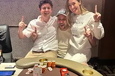 Jon Pardy with Adam & Kailey Klein