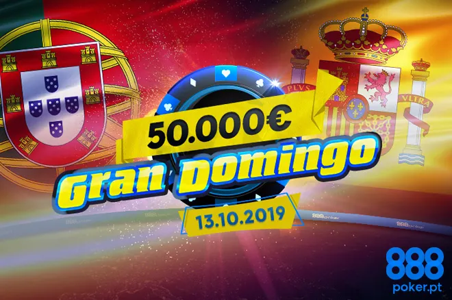 Grand Domingo com €50.000 Garantidos na 888poker