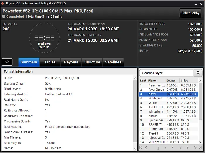 powerfest partypoker