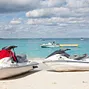 Jetskis on the beach