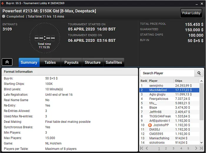 powerfest partypoker