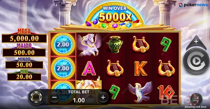 Amazing Link™ Zeus Slot