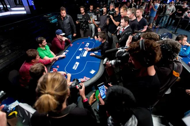 Eric Sfez lors de la bulle du Main de l'EPT Monaco