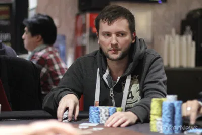 Day 1c Chip Leader Michal Mrakes