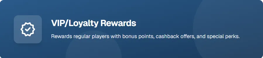 VIP/Loyalty Rewards Banner