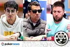 Pedro Neves, Pedro Olaio e Bernardo Neves no Dia 3 do WSOP Main Event