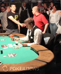 Barry Berger eliminated in 5th place