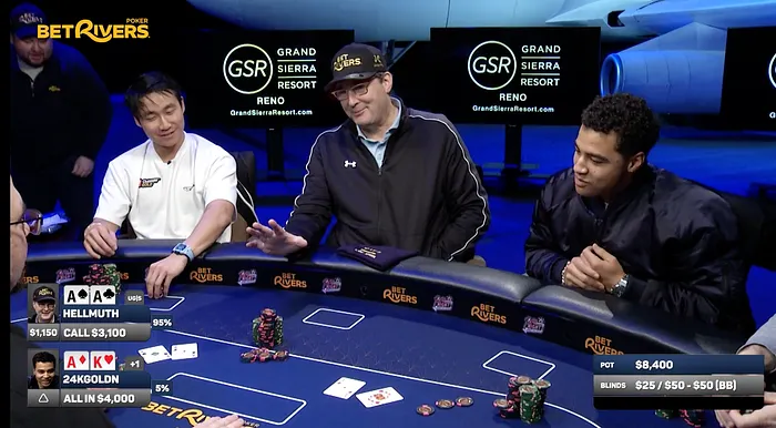 Famed Rapper 24kGoldn Takes a Seat in Hellmuth’s Home Game 101