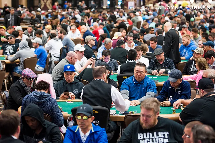 WSOP Pavilion Room World Series of Poker Gregeory Chochon "Too Early to make decision" 2020 WSOP