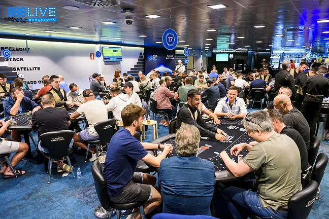 Poker Room at Casino Barcelona