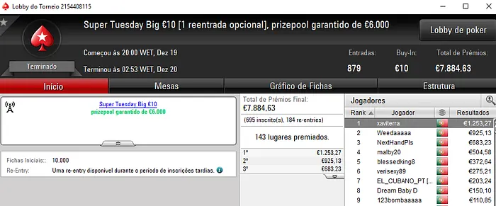 Super Tuesday para CrushMeDonK, kakiers e xaviterra & Mais 103