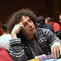 Julio Belluscio on Day 2 of the 2014 WPT Borgata Winter Poker Open Main Event