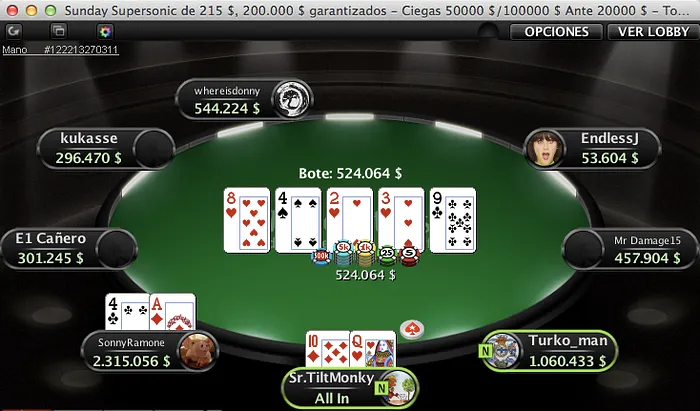 Luís Rodríguez aprovecha la noche más grande del poker online 101