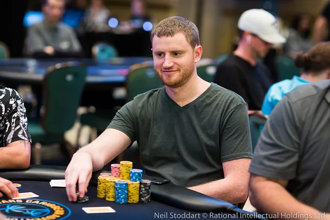 David Peters from Day 3 of the Main Event