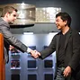 David Chiu shakes hands with Jack Effel